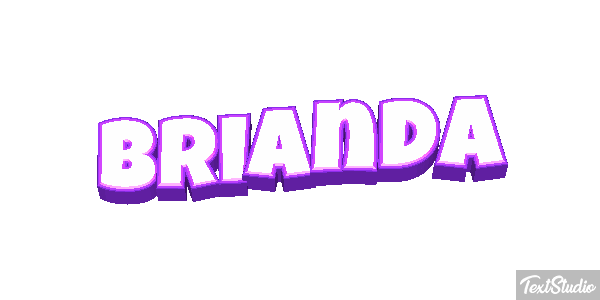 Brianda Text effect