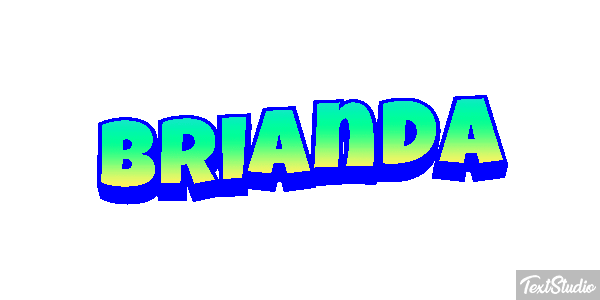 Brianda Text effect