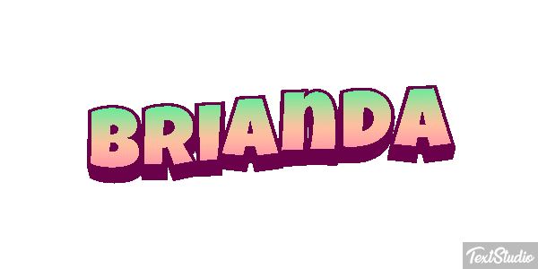 Brianda Text effect