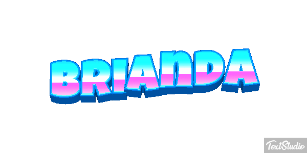 Brianda Text effect