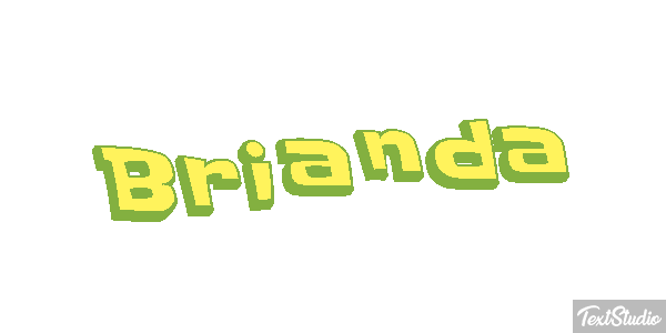 Brianda Text effect