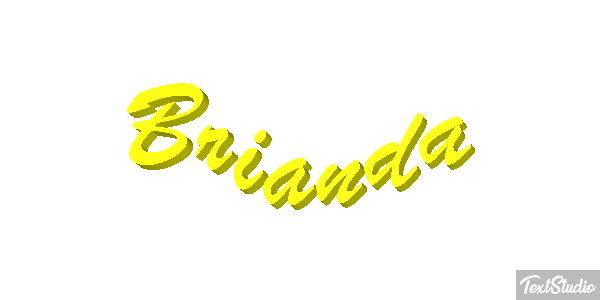 Brianda Text effect