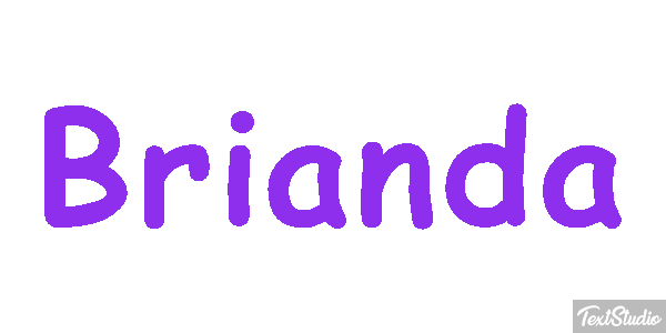 Brianda Text effect
