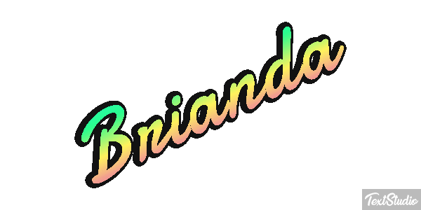 Brianda Text effect