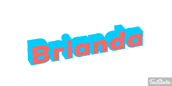 Brianda Text effect