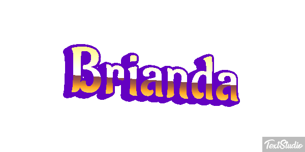 Brianda Text effect
