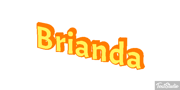 Brianda Text effect