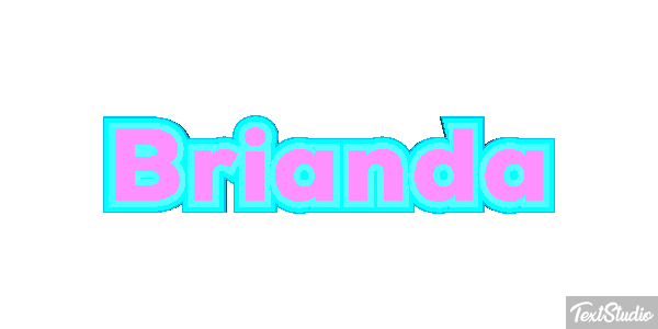 Brianda Text effect