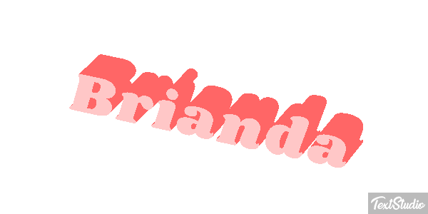 Brianda Text effect