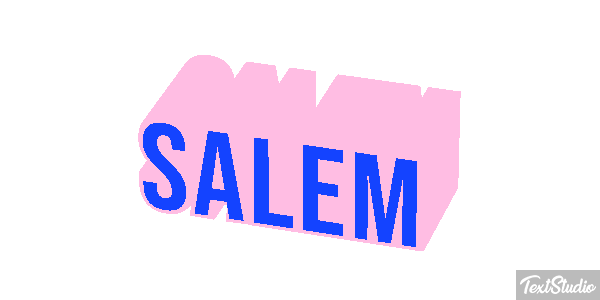 Salem Texteffekt