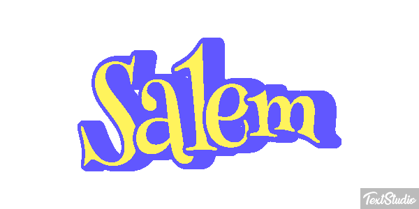 Salem Texteffekt
