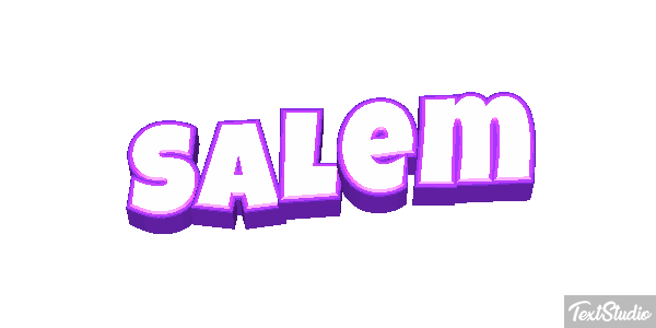 Salem Texteffekt