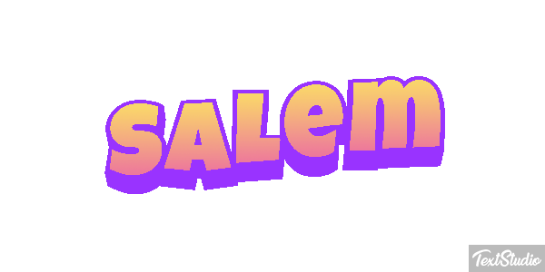 Salem Texteffekt