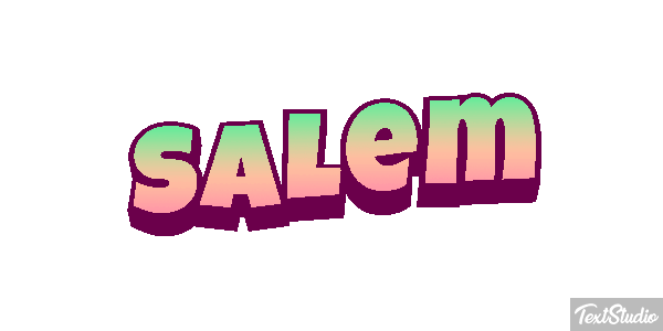 Salem Texteffekt