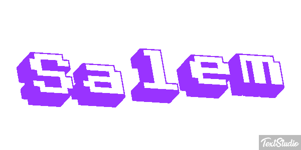 Salem Texteffekt