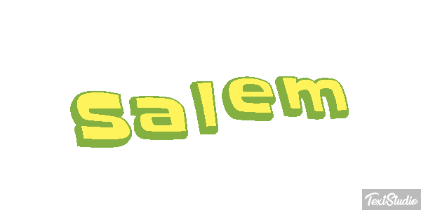 Salem Texteffekt