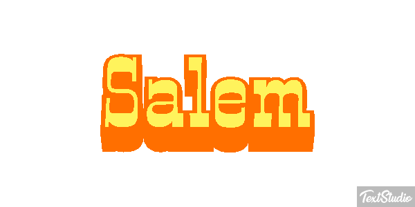 Salem Texteffekt