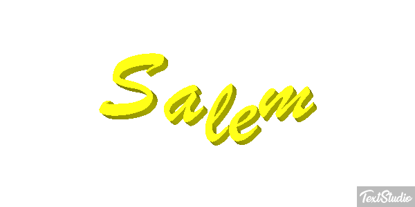 Salem Texteffekt