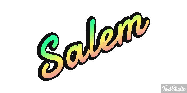 Salem Texteffekt