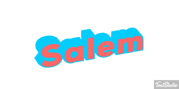 Salem Texteffekt