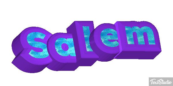 Salem Texteffekt