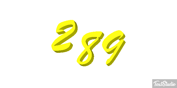 289 Efekt tekstowy
