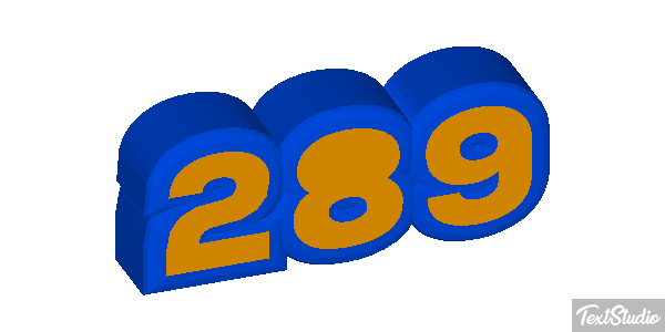 289 Efekt tekstowy