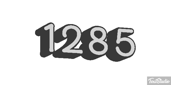 1285 Text effect