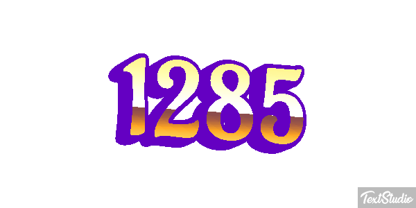 1285 Text effect