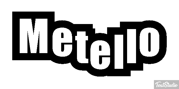 Metello Effetto testo