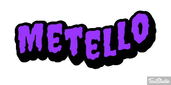 Metello Effetto testo