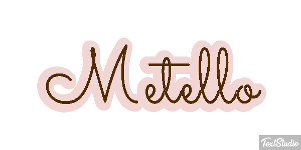 Metello Effetto testo