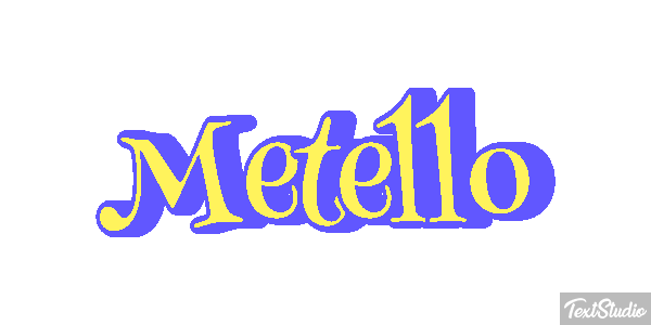 Metello Effetto testo