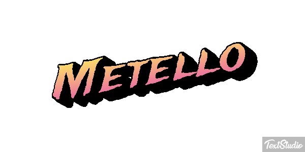 Metello Effetto testo