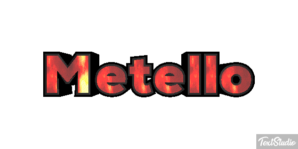 Metello Effetto testo