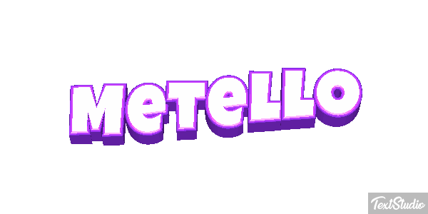 Metello Effetto testo