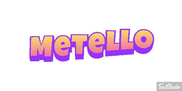 Metello Effetto testo