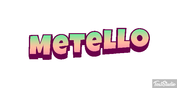 Metello Effetto testo