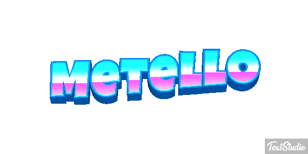 Metello Effetto testo