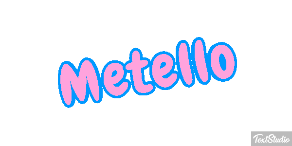 Metello Effetto testo