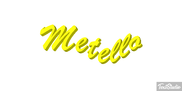 Metello Effetto testo