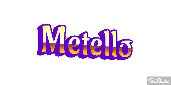 Metello Effetto testo