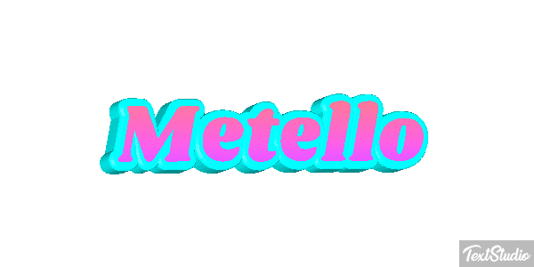 Metello Effetto testo