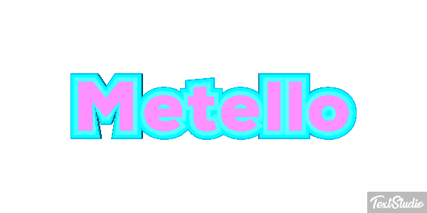 Metello Effetto testo