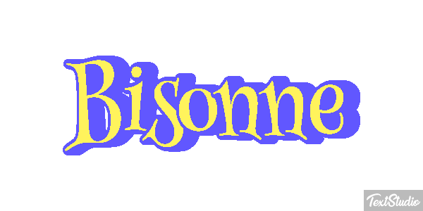 Bisonne Effet de texte