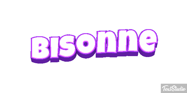 Bisonne Effet de texte