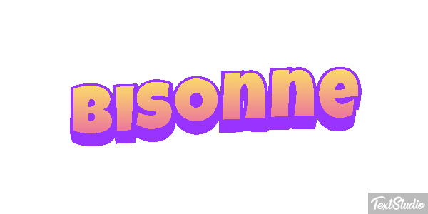 Bisonne Effet de texte