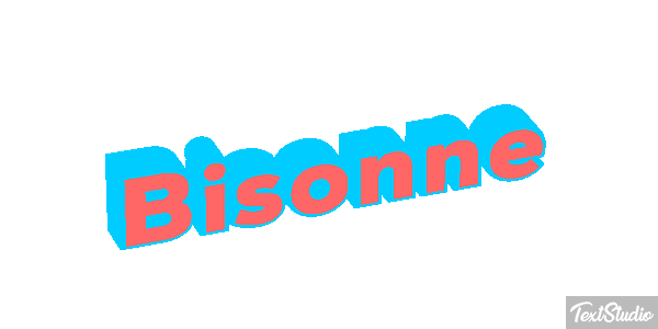 Bisonne Effet de texte