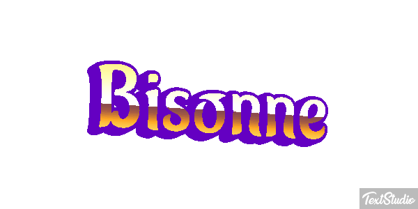 Bisonne Effet de texte