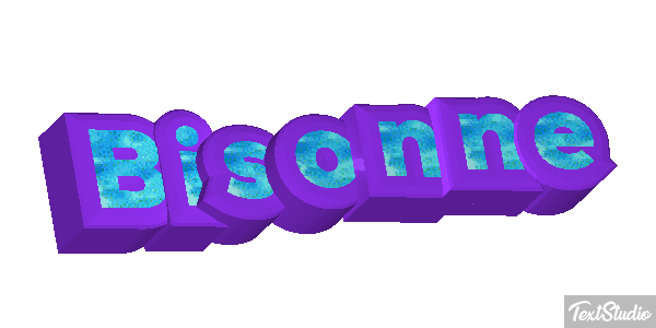 Bisonne Effet de texte